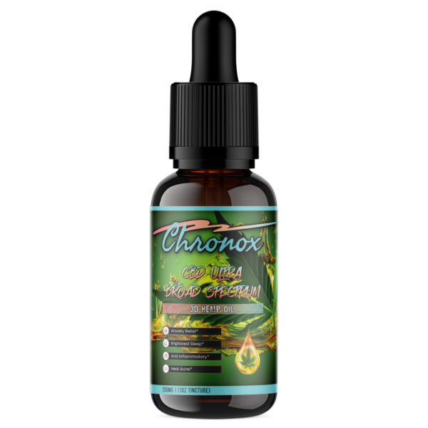 CBD Ultra Broad Spectrum 3D Hemp Oil