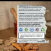 A label for the product Turmeric w/Ginger that contains ginger and other ingredients.